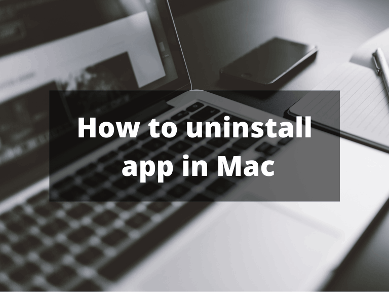 how to uninstall app in mac