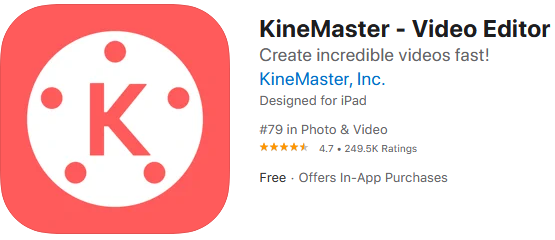 Kinemaster Video Editor App