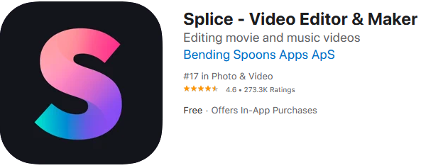 Splice Video Editor