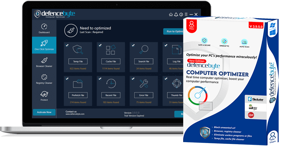 Defencebyte -PC cleaner software
