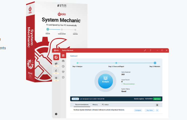 iolo System Mechanic - PC cleaner